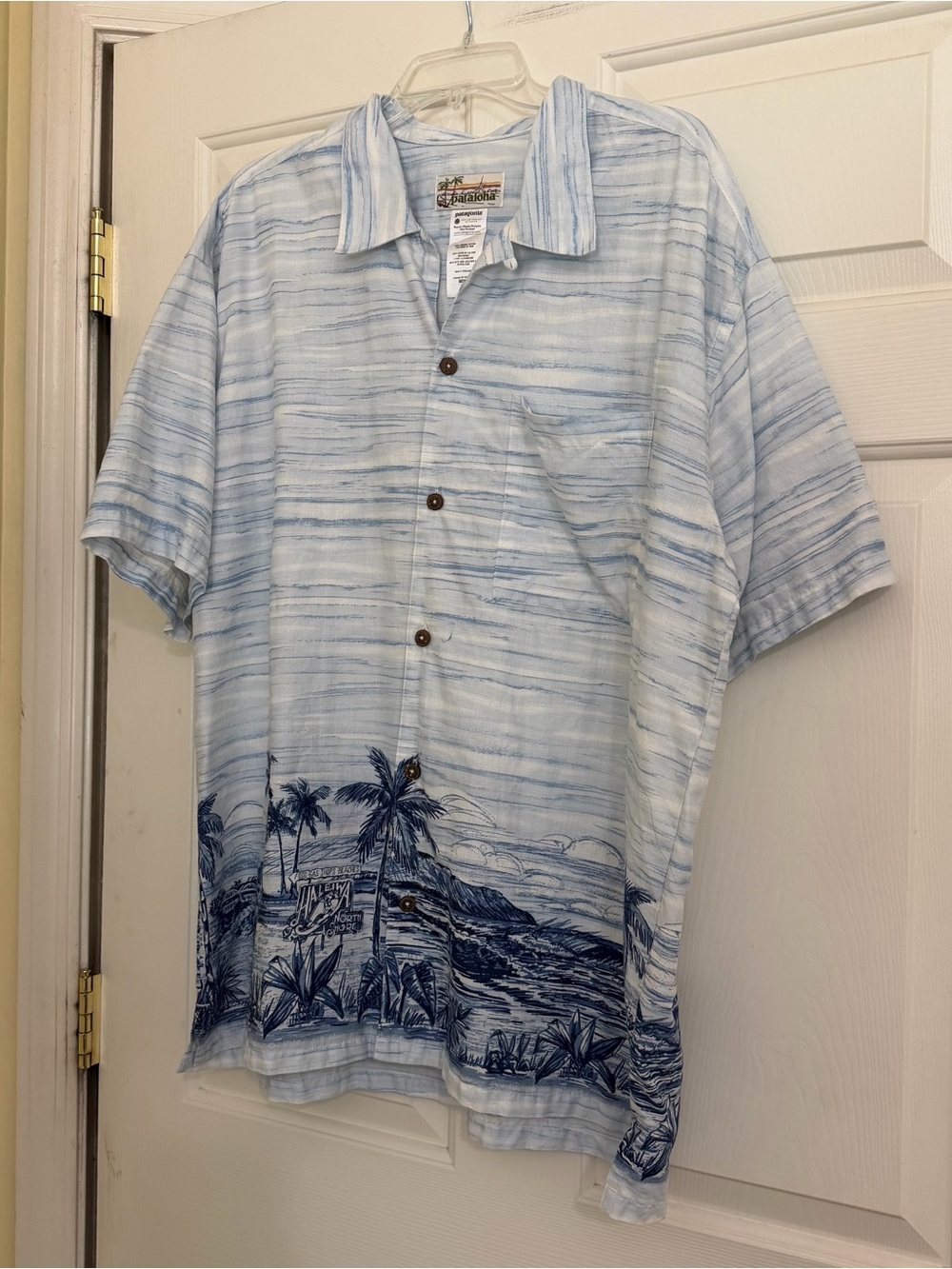 Pataloha Shirt Mens XL Button Up Haleiwa North Shore Patagonia Hawaiian Loop